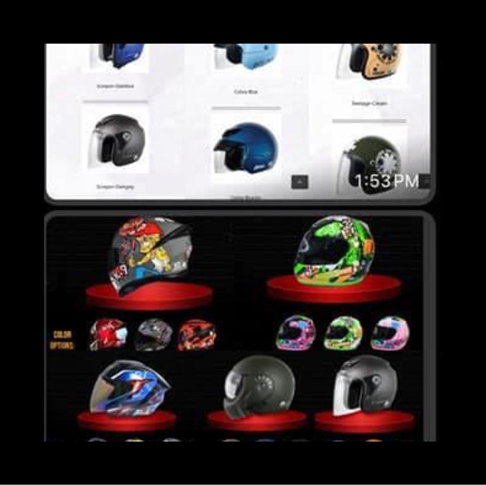 Helmet hub  